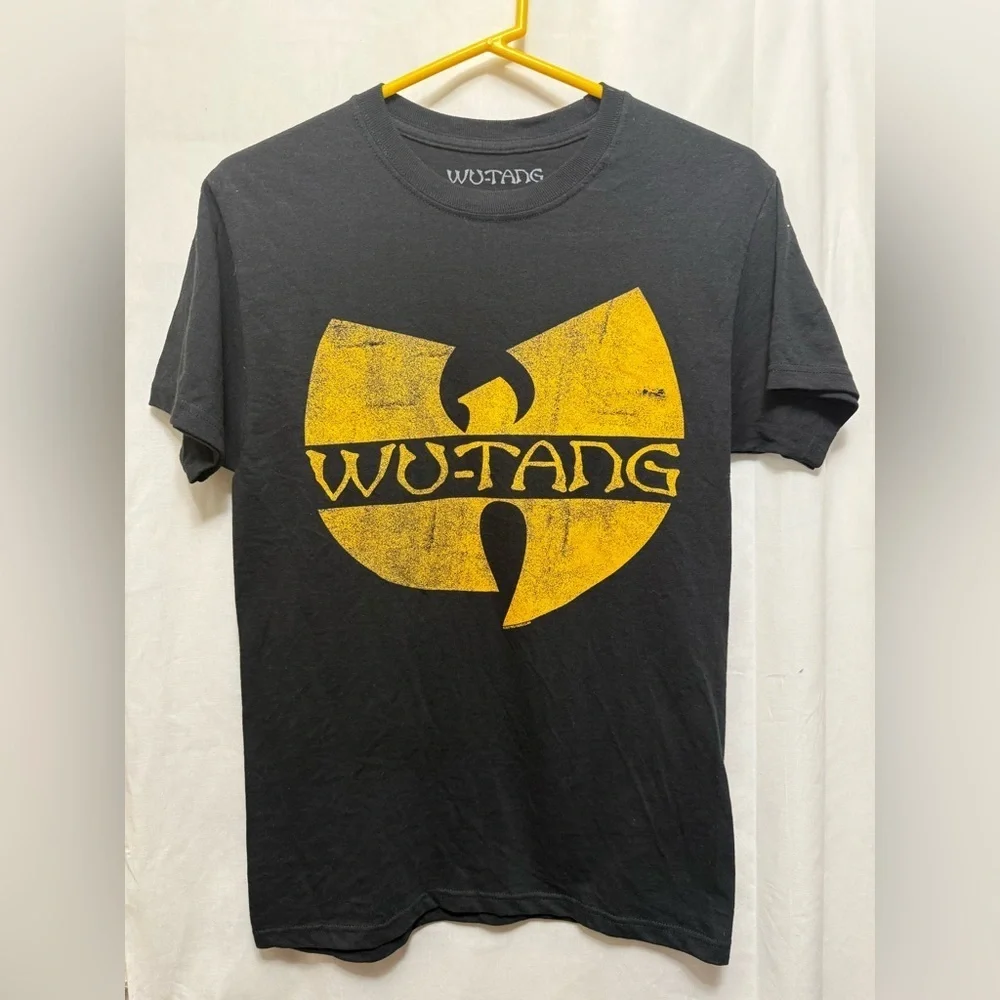 WU-TANG Black and Yellow Men's Small T-Shirt 0144